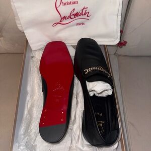 BRAND NEW: Christian Louboutin Black Loafers
